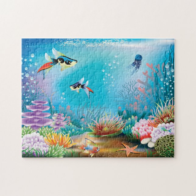 Puzzle Vida submarina (Horizontal)