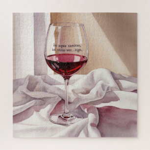 Puzzle Vidrio de vino