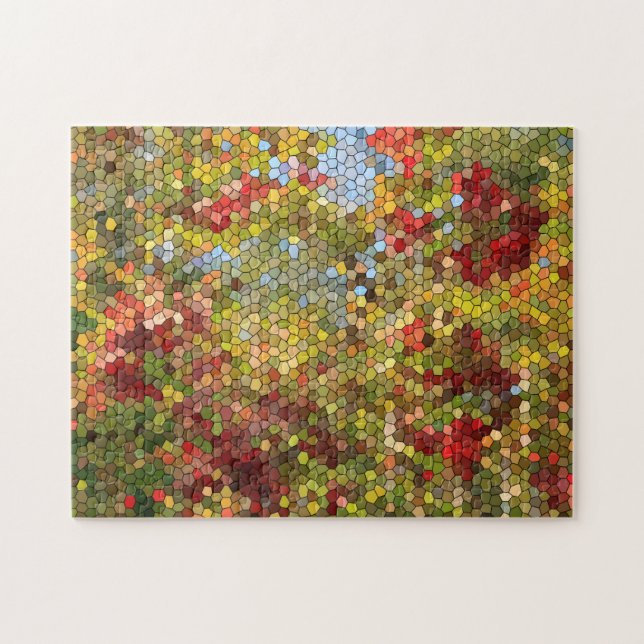 Puzzle Vidrio manchado (Horizontal)
