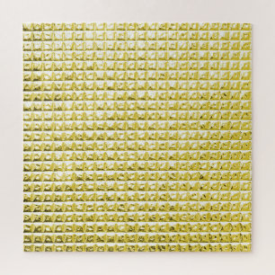 Puzzle Vidrio negro dorado: superficie lujosa.