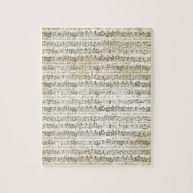 Puzzle vieja música (Vertical)