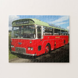 Puzzle Viejo autobús de Macbraynes en la isla de Bute Jig