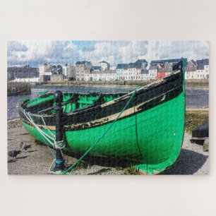 Puzzle Viejo Barco Pesquero Galway Irlanda.