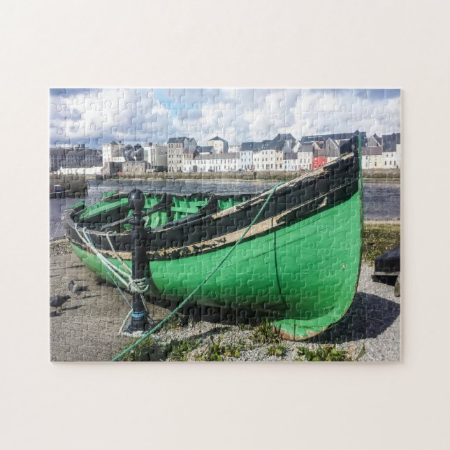 Puzzle Viejo Barco Pesquero Galway Irlanda. (Horizontal)