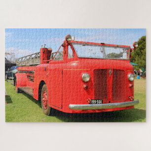 Puzzle Viejo camión rojo de bomberos, Australia