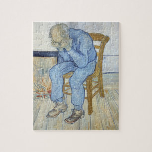 Puzzle Viejo hombre de Vincent van Gogh el   en dolor