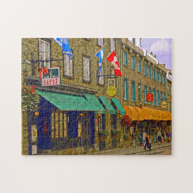 Puzzle Viejo Quebec. (Horizontal)