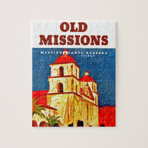 Puzzle Viejo ~ Santa Barbara de las misiones