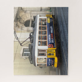 Puzzle Viejo tranvía en Lisboa Portugal