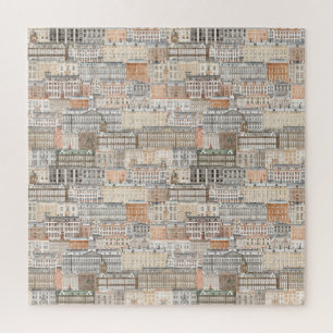 Puzzle Viejos edificios europeos