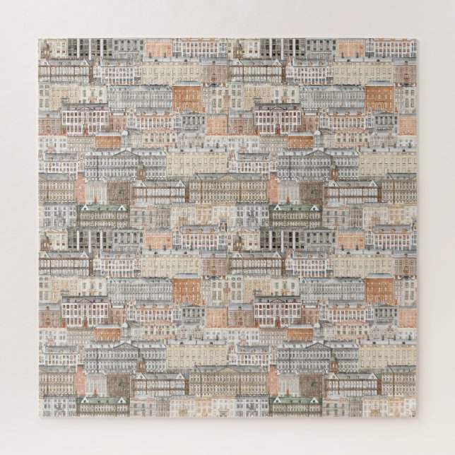 Puzzle Viejos edificios europeos (Vertical)