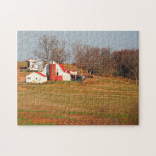 Puzzle Viejos graneros de Tennessee.