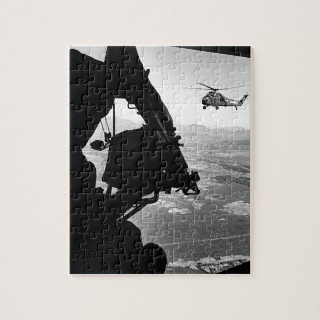 Puzzle Vietnam:  targe inminente del helicóptero y del (Vertical)