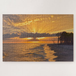 Puzzle Vigas de sol en la isla de Dauphin, Alabama