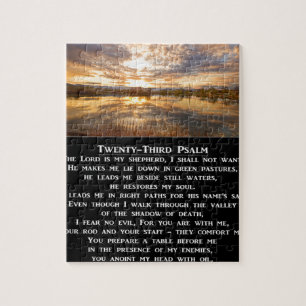 Puzzle Vigésimo tercero rezo del salmo