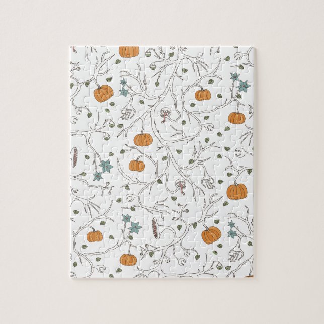 Puzzle Vigne effrayante pour Halloween (Vertical)