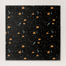 Puzzle Vigne effrayante pour Halloween Noir