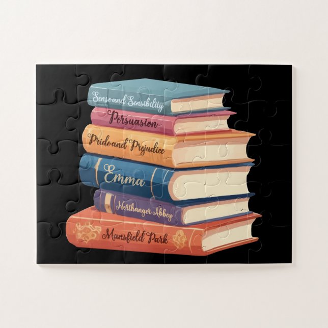 Puzzle VII Novelas de Jane Austen (Horizontal)
