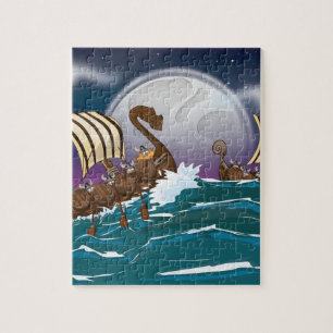 Puzzle Viking Invasion Fleet
