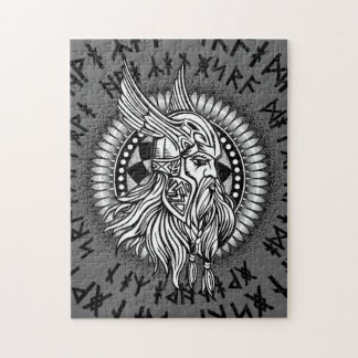 Puzzle Viking Warrior Winged Helmet