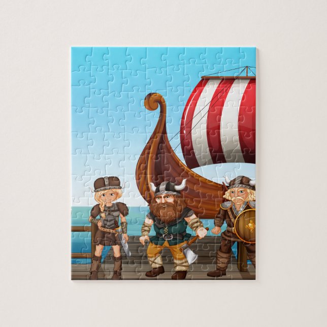 Puzzle Vikingos (Vertical)