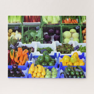 Puzzle Viktualienmarkt Munchen Alemania - 16x20 - 520 pcs