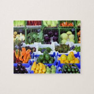 Puzzle Viktualienmarkt Munchen Alemania - 8x10 - 110 pcs.