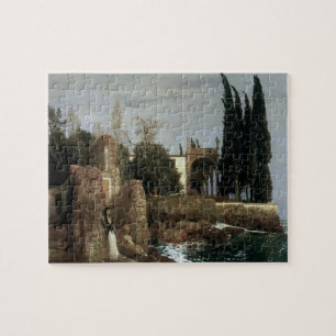 Puzzle Villa a orillas del mar de Arnold Böcklin, Arte Si