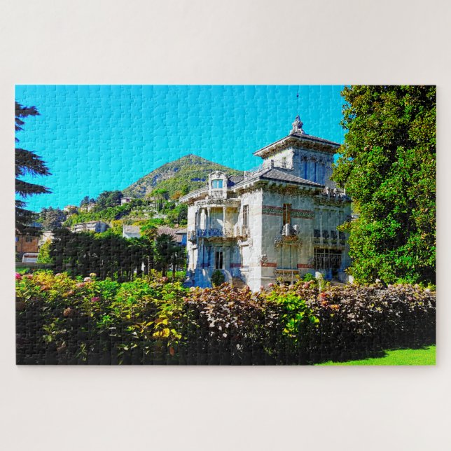 Puzzle Villa Bernasconi Cernobbio Lago Como Italia (Horizontal)