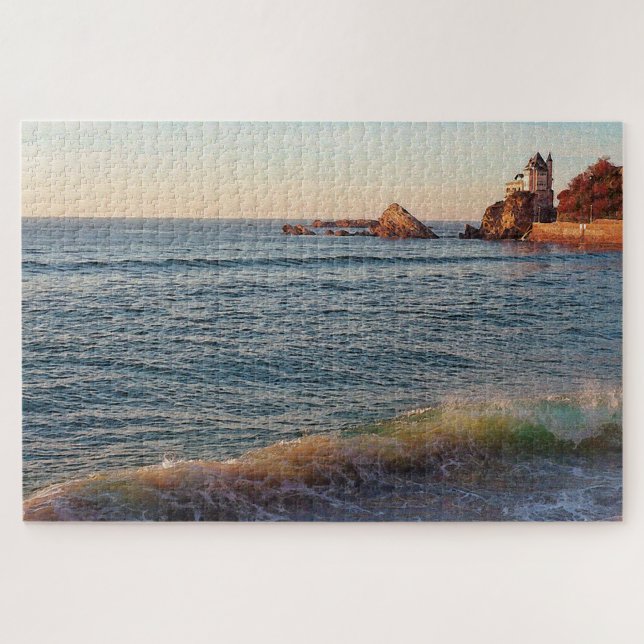 Puzzle Villa en las rocas (Horizontal)