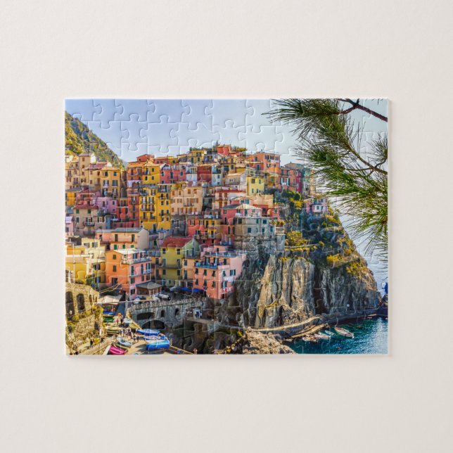 Puzzle Villa Escenaria, Cinque Terre, Liguria, Italia (Horizontal)
