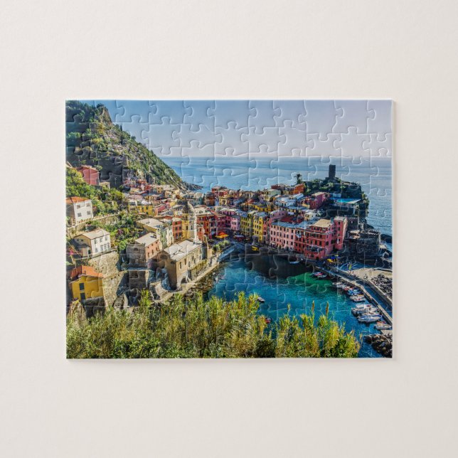 Puzzle Villa Escenaria, Cinque Terre, Liguria, Italia (Horizontal)