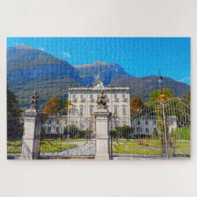 Puzzle Villa Sola Cabiati Tremezzo Lago Como Italia (Horizontal)