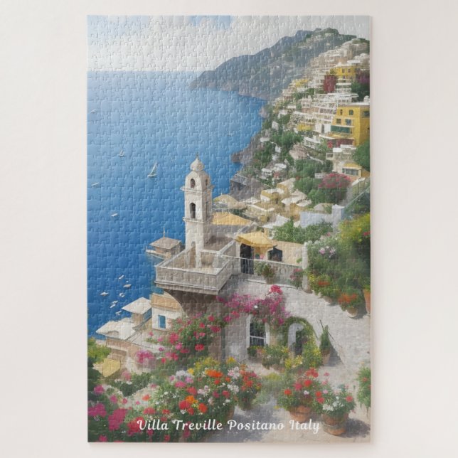 Puzzle Villa Treville Positano Italia (Vertical)