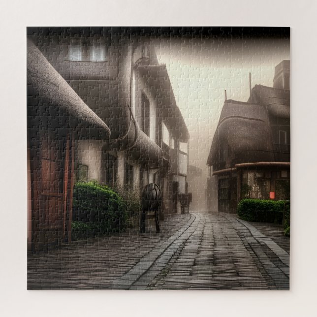 Puzzle Villa Westlake de noche (Vertical)