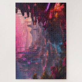 Puzzle Ville cyberpunk