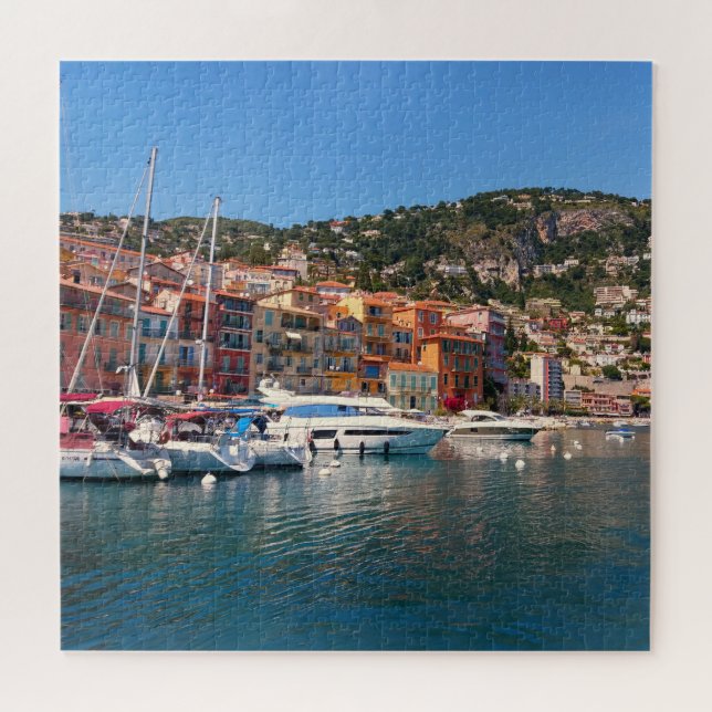 Puzzle Villefranche-sur-mer, Riviera Francesa (Horizontal)