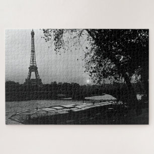 Puzzle Viña Francia Paris Torre Eiffel atardecer
