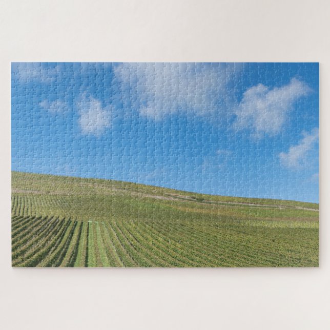 Puzzle Viñas Wormeldange Luxemburgo  (Horizontal)