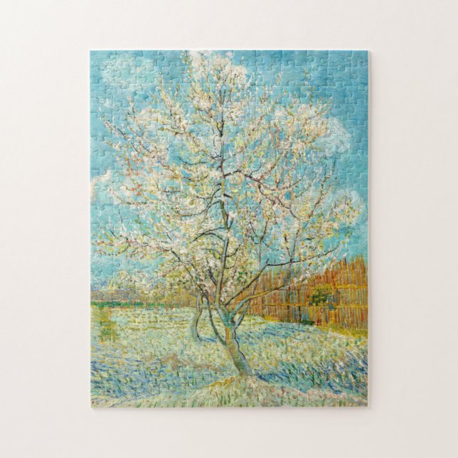 Puzzle Vincent van Gogh - Árbol rosa en flor (Vertical)