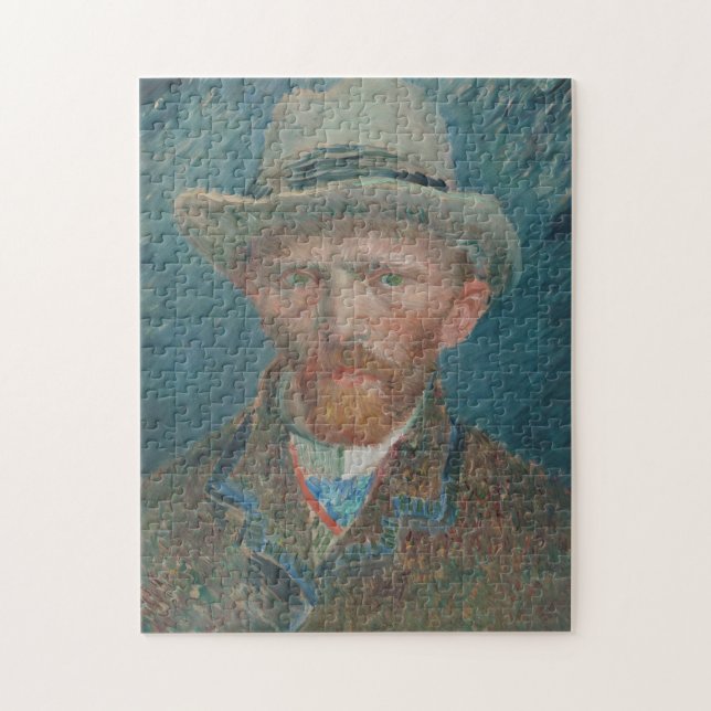Puzzle Vincent van Gogh, autorretrato 1887 - Bella Artes (Vertical)