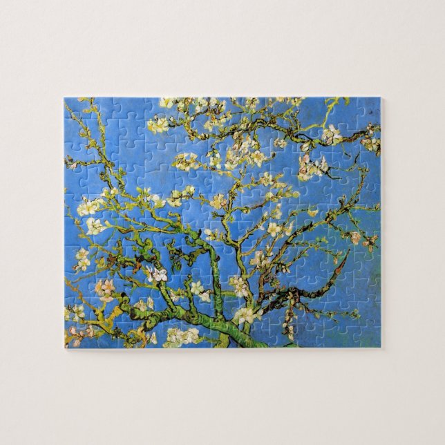 Puzzle Vincent Van Gogh - Bella Artes del árbol de almend (Horizontal)