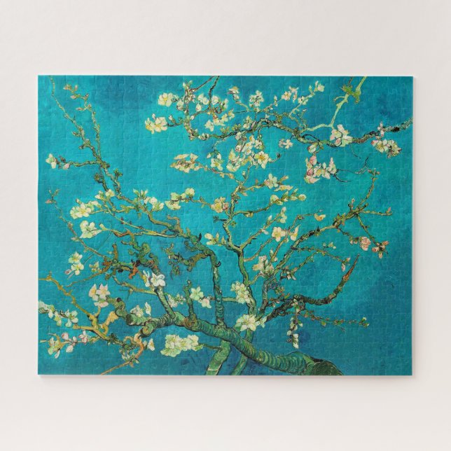 Puzzle Vincent Van Gogh Blossoming Almond Tree Floral Art (Horizontal)