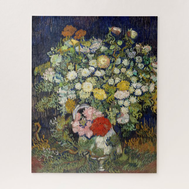 Puzzle Vincent van Gogh - Bouquet Flowers in a Vase (Vertical)