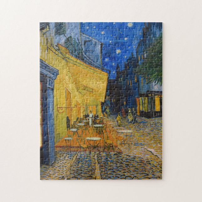 Puzzle Vincent van Gogh - Cafe Terrace de noche (Vertical)