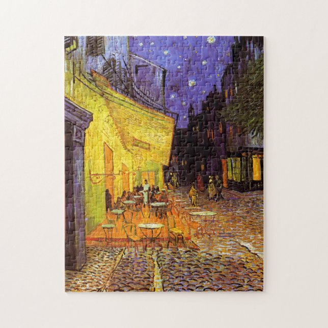Puzzle Vincent Van Gogh Cafe Terrace En Bella Artes De No (Vertical)