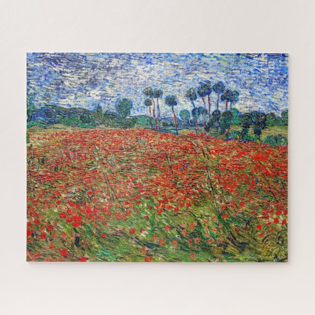 Puzzle Vincent van Gogh - Campo de amapolas (Horizontal)