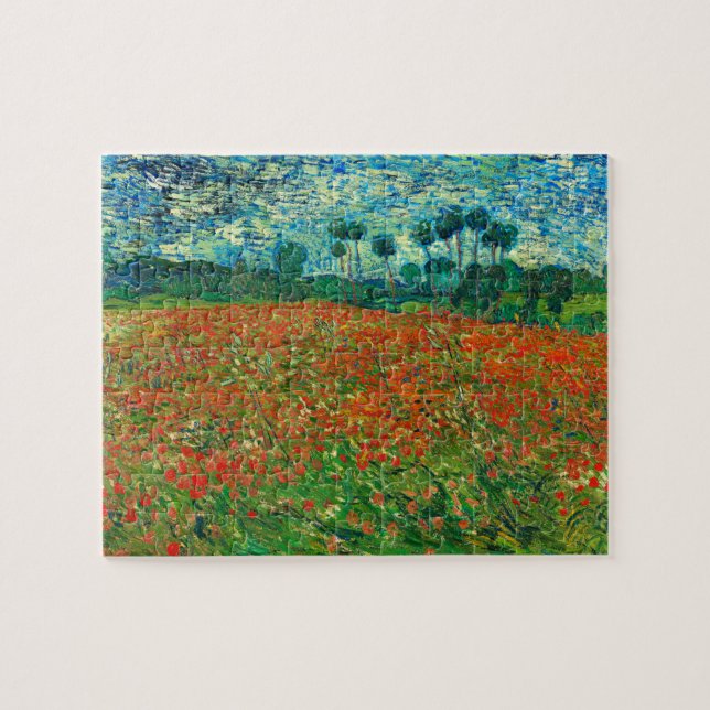 Puzzle Vincent Van Gogh Campo de Amapolas Arte Fino (Horizontal)