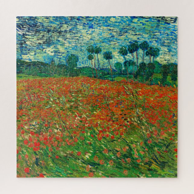 Puzzle Vincent Van Gogh Campo de Amapolas Arte Fino (Vertical)