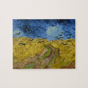 Puzzle Vincent van Gogh - Campo de trigo con cuervos